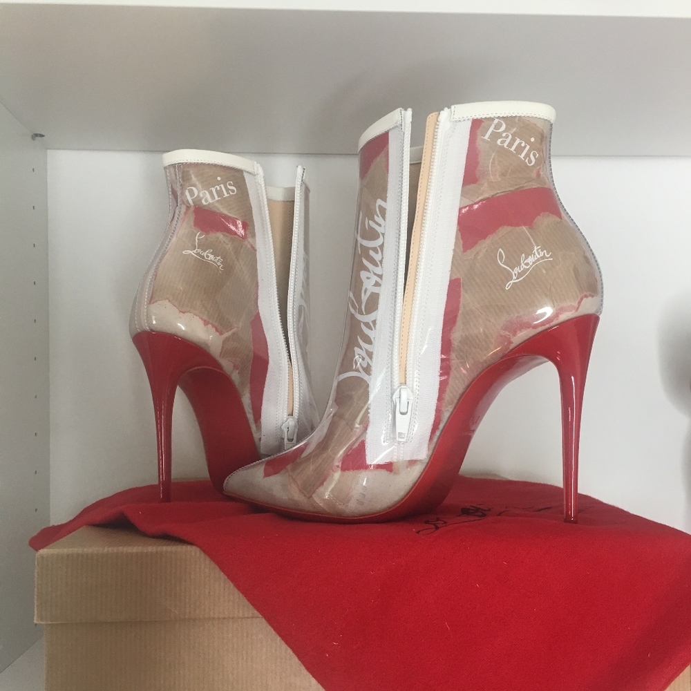 SOLD CHRISTIAN LOUBOUTINS | SO KATES BOOTS 37.5